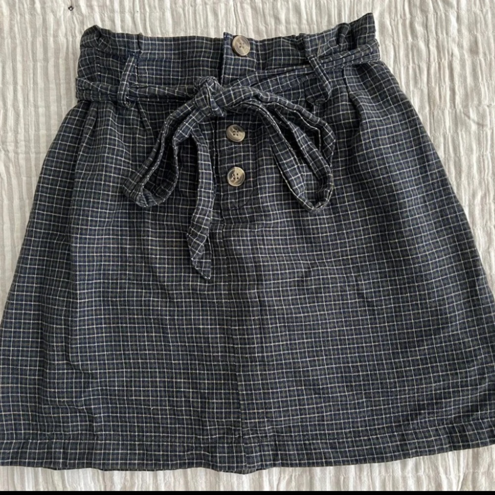 American Eagle Plaid Mini Skirt